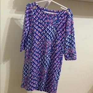 Lilly Pulitzer 3/4 sleeve dress